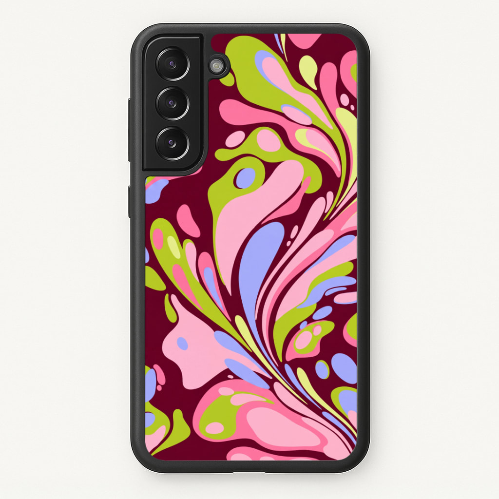 Multicolour Marble Swirl Phone Case
