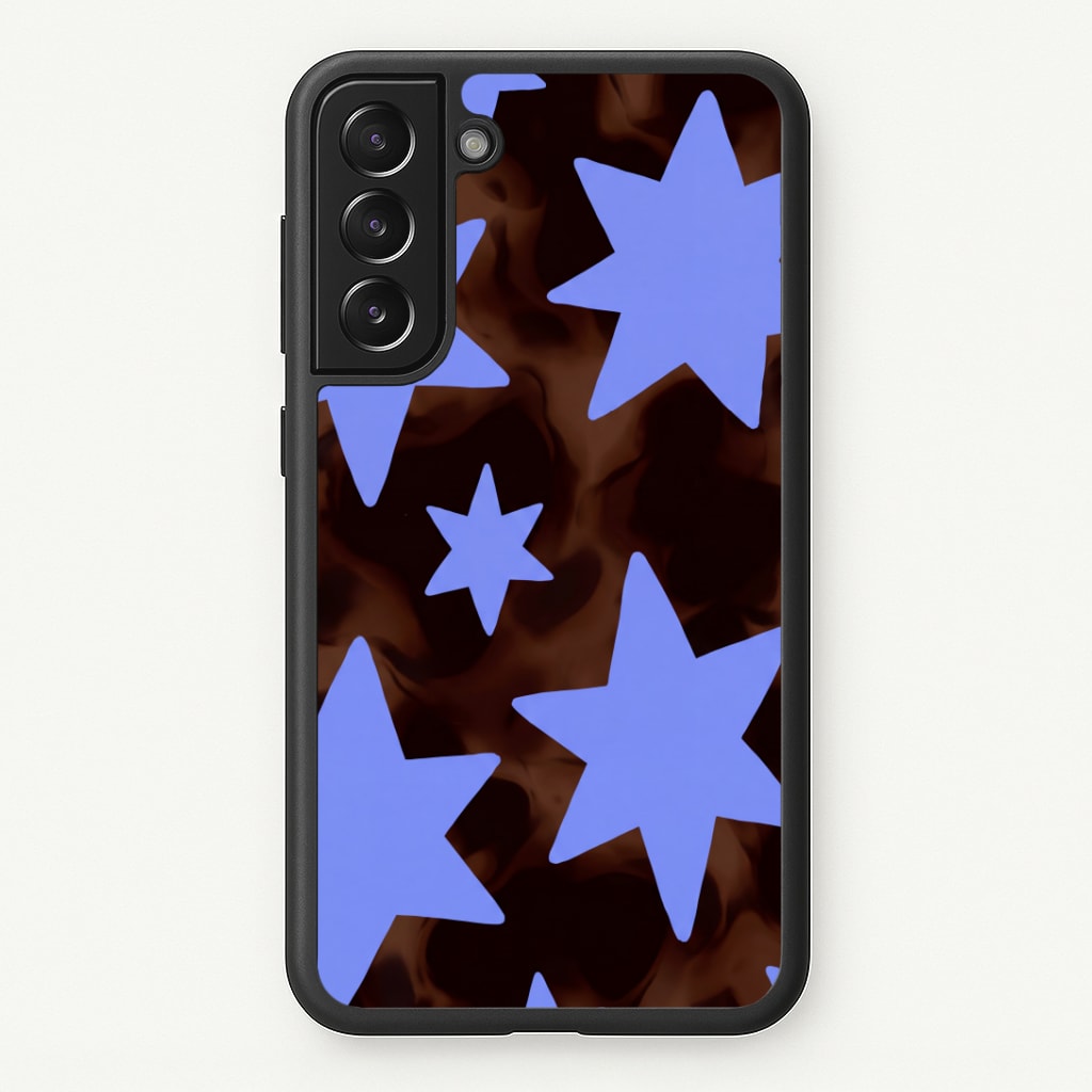 Tortoiseshell Star Scatter Phone Case