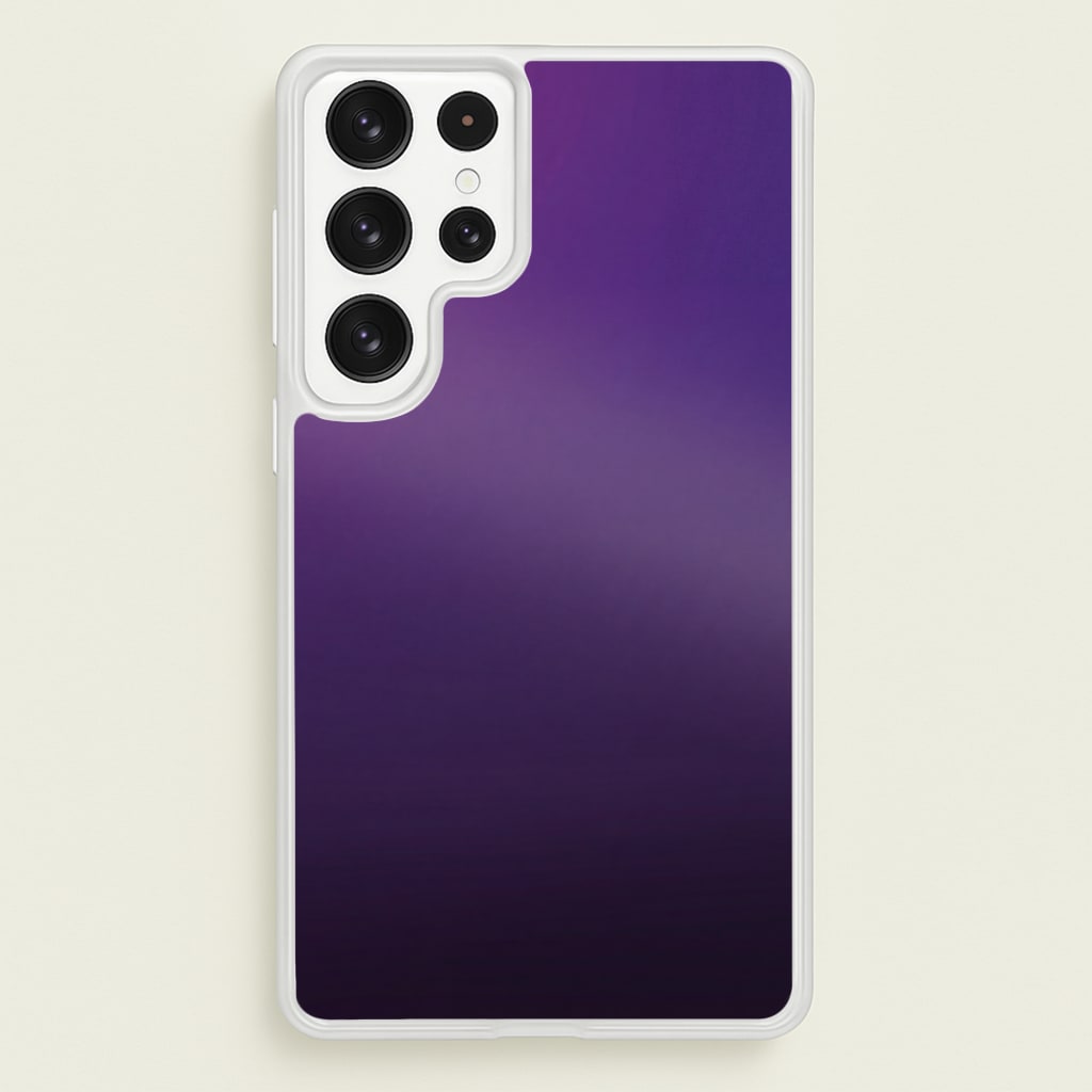 Back to Casics - Midnight Violet Fade Phone Case