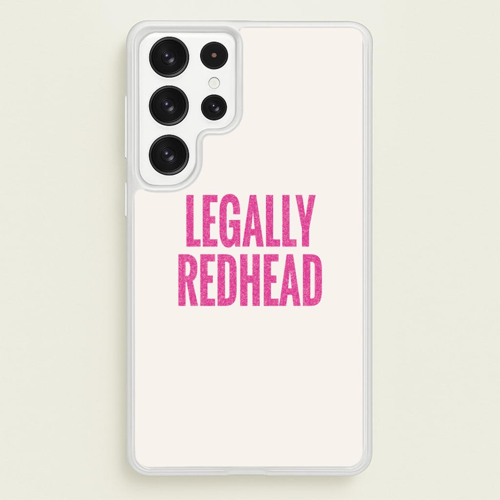 Legally Redhead Phone Case