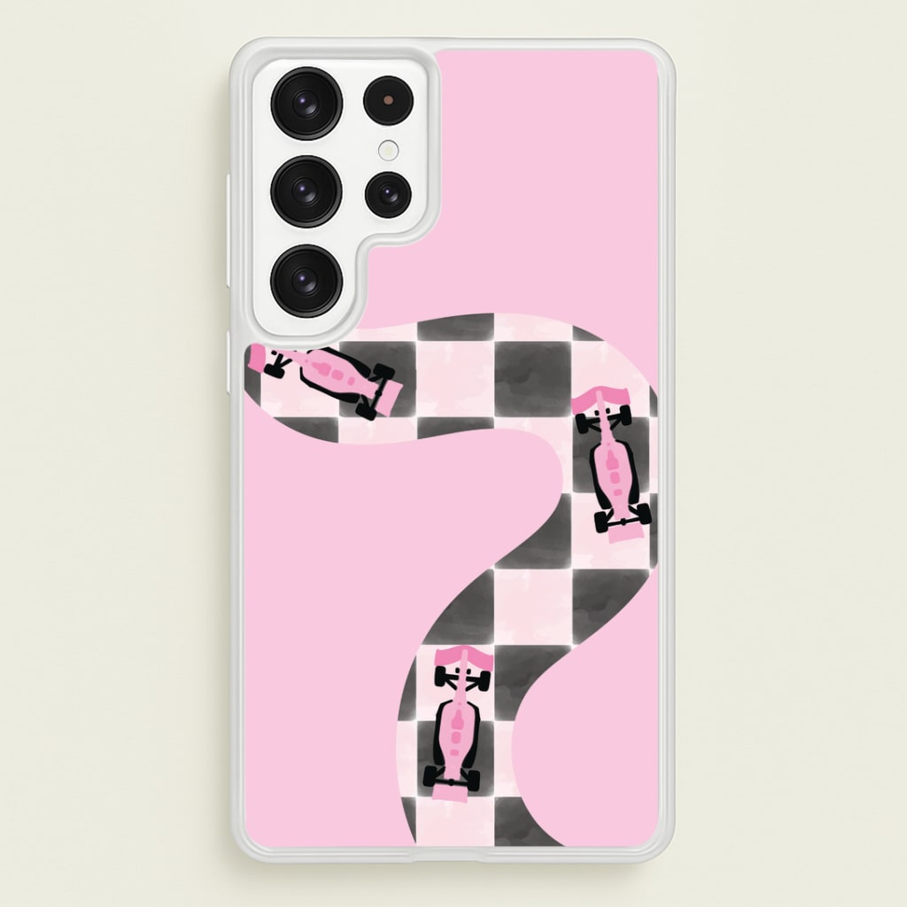 Checkered Track Phone Case