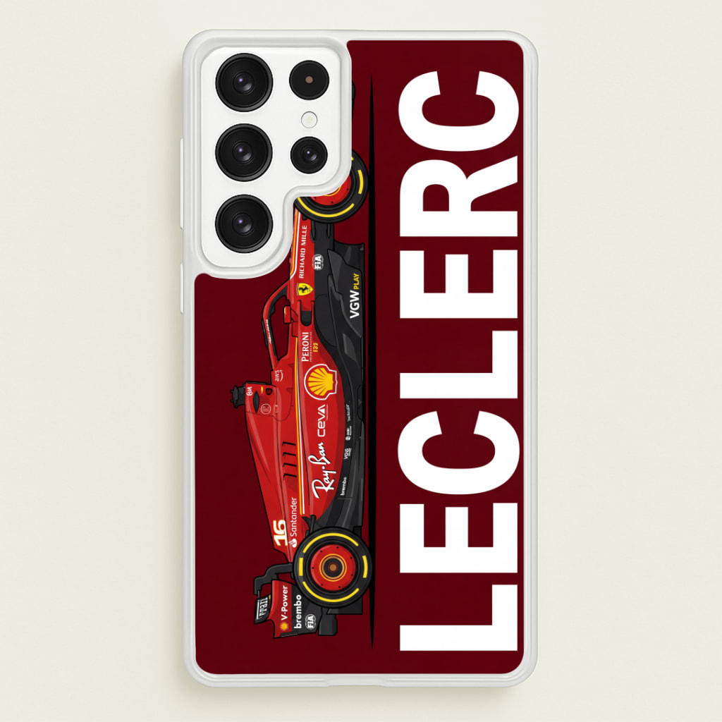 Leclerc Racer Phone Case