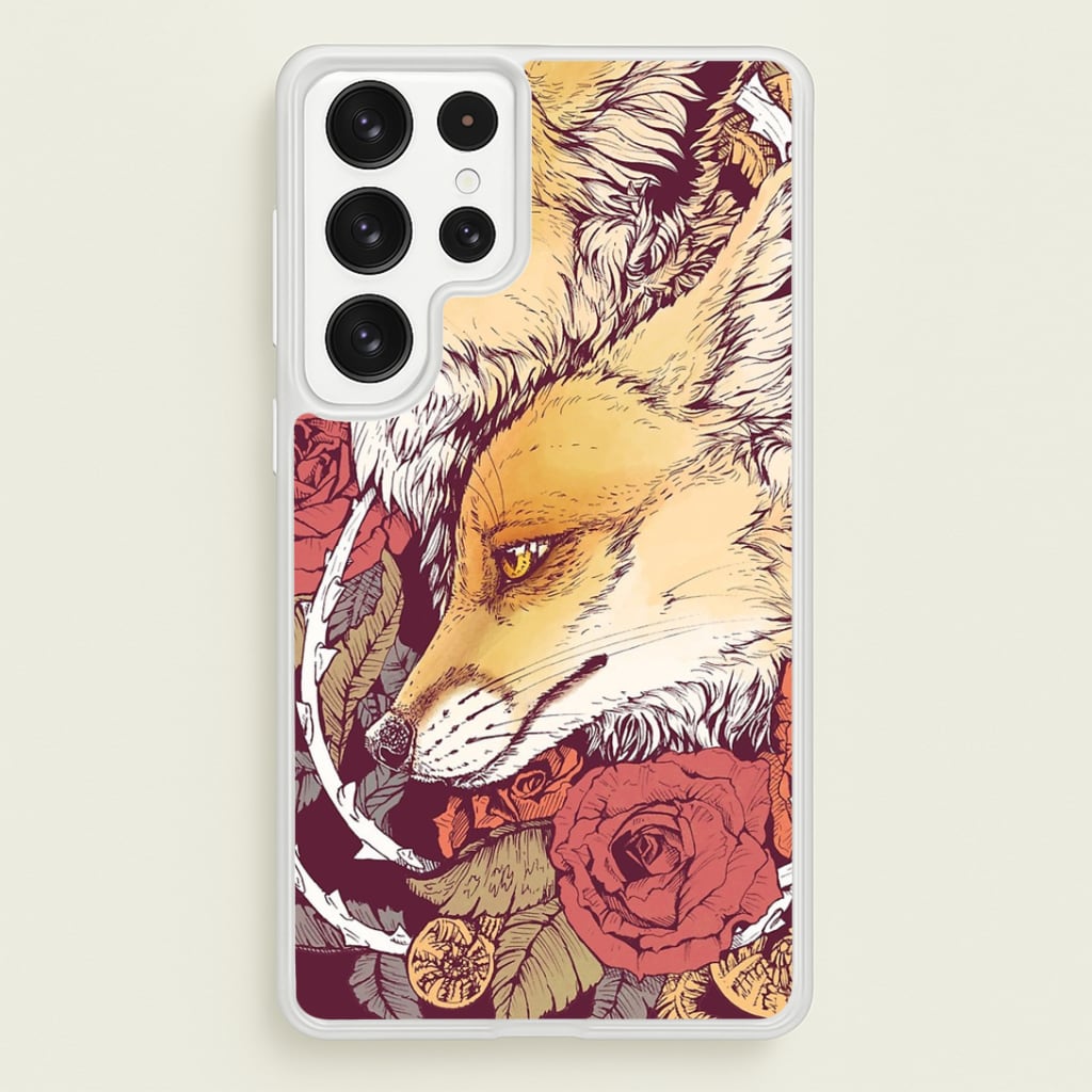 Red Fox Bloom Phone Case