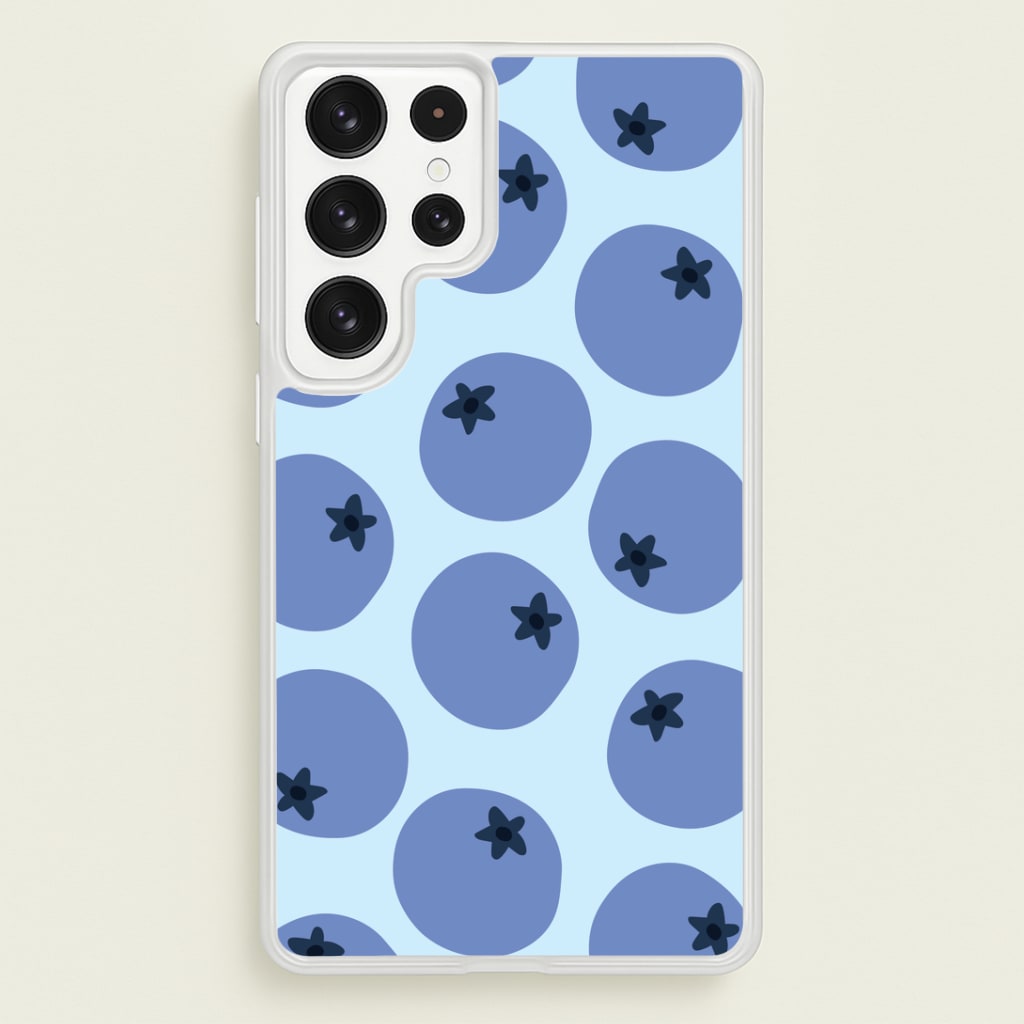 Blueberries - Fruit Patterns Phone Case