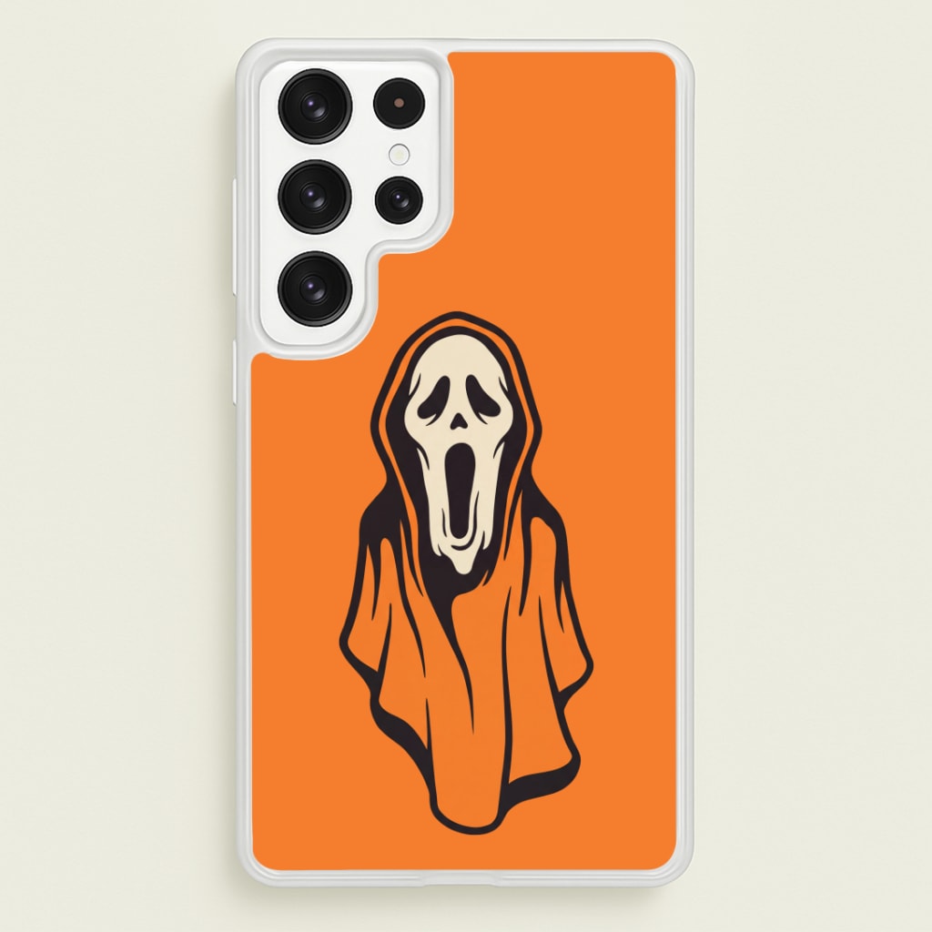 Orange Scream Phone Case