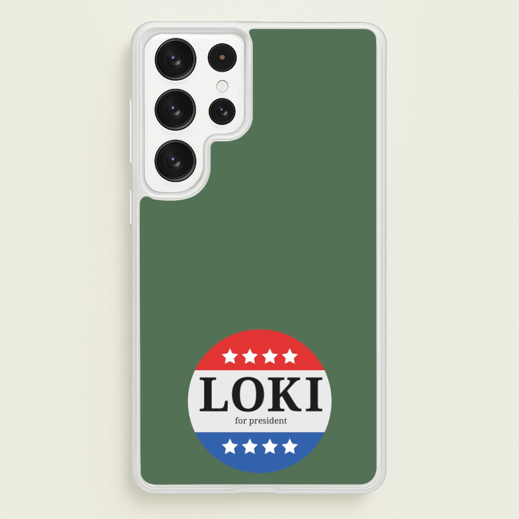Loki For President Phone Case