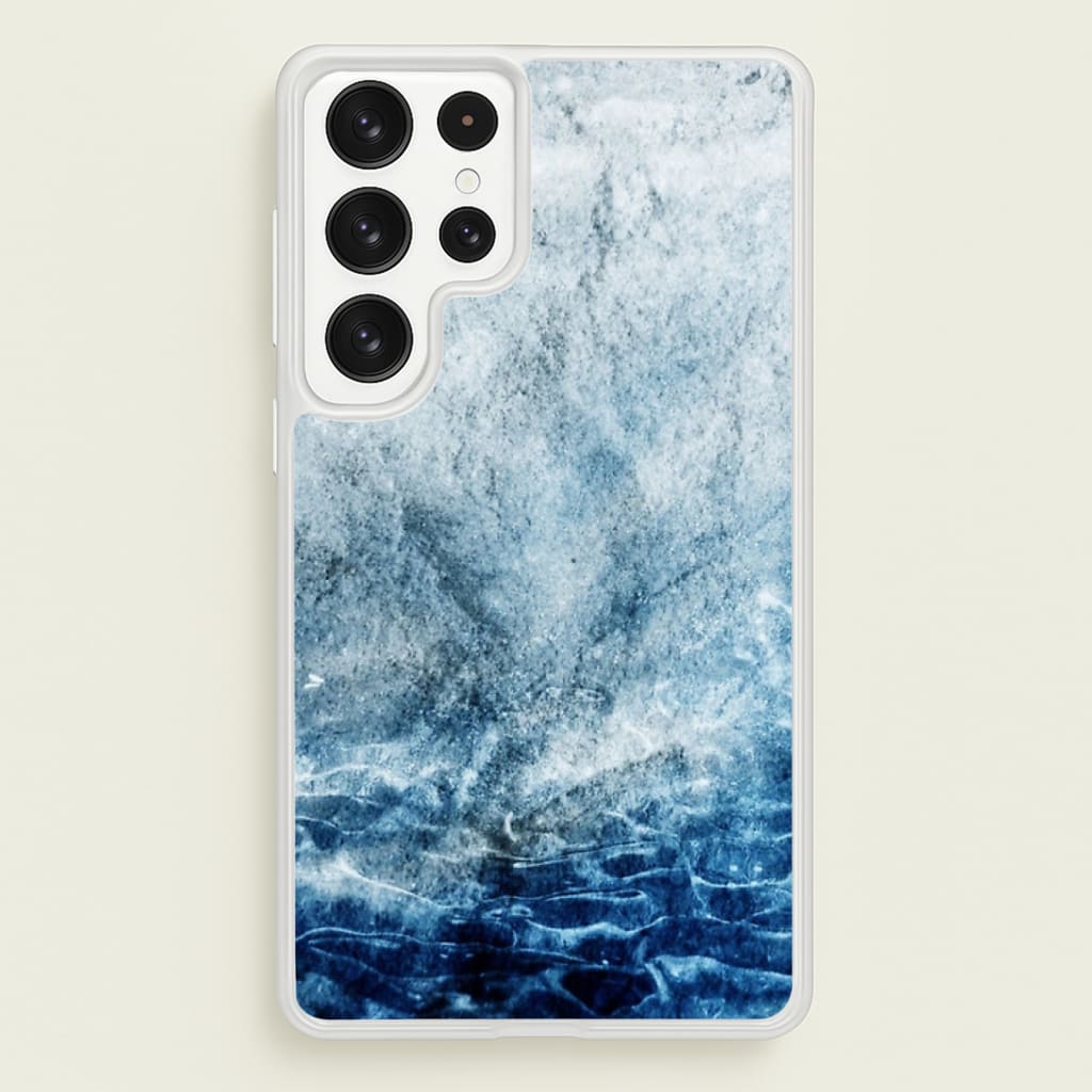 Sea Blue Marble Phone Case