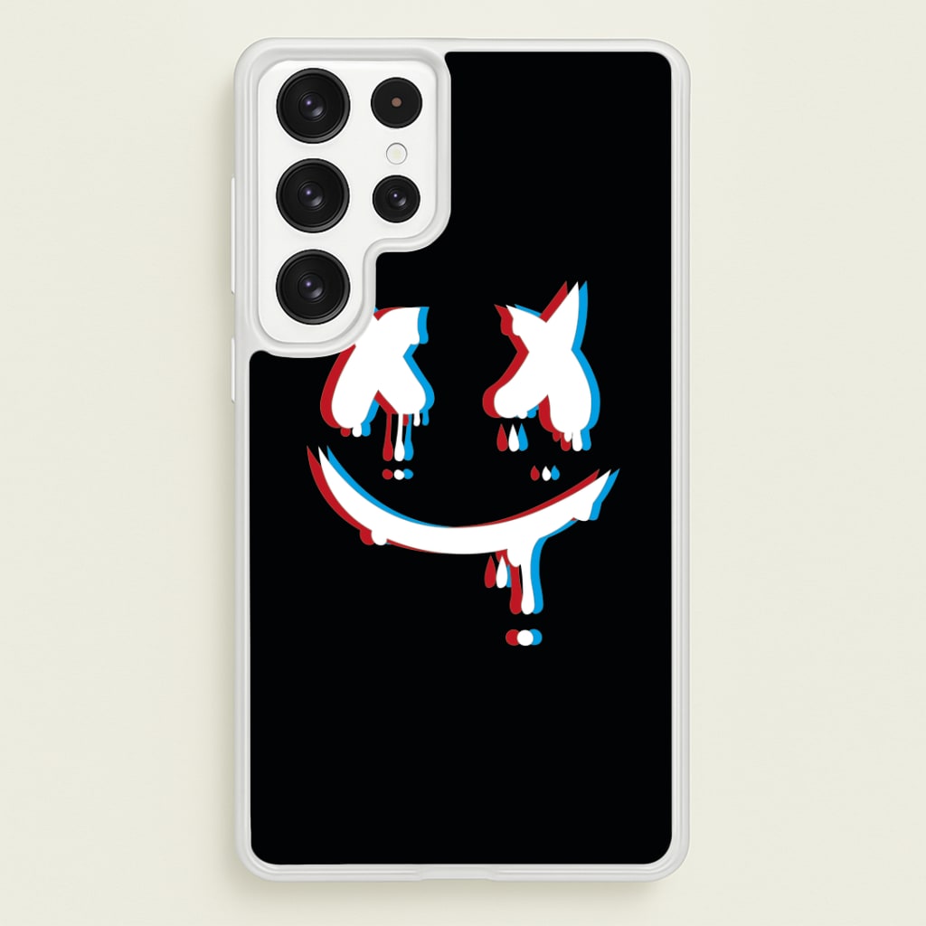 Blue Blur - White Helmet DJ Phone Case