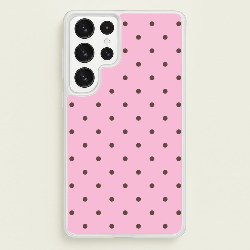 Strawberry Polka Dots Phone Case