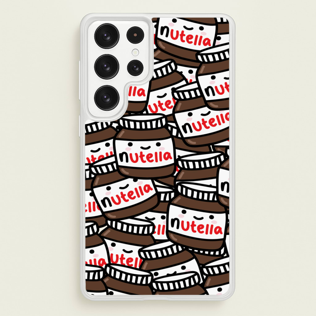 Cute Nutella Pattern Phone Case