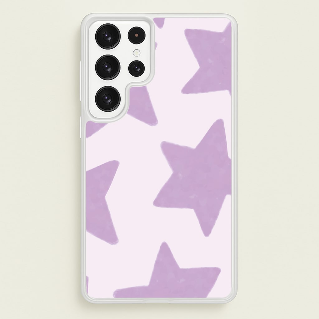 Lilac Stars Phone Case