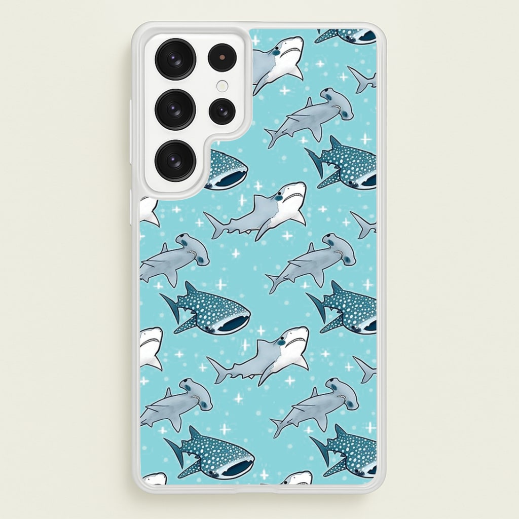 Shark Pattern Phone Case