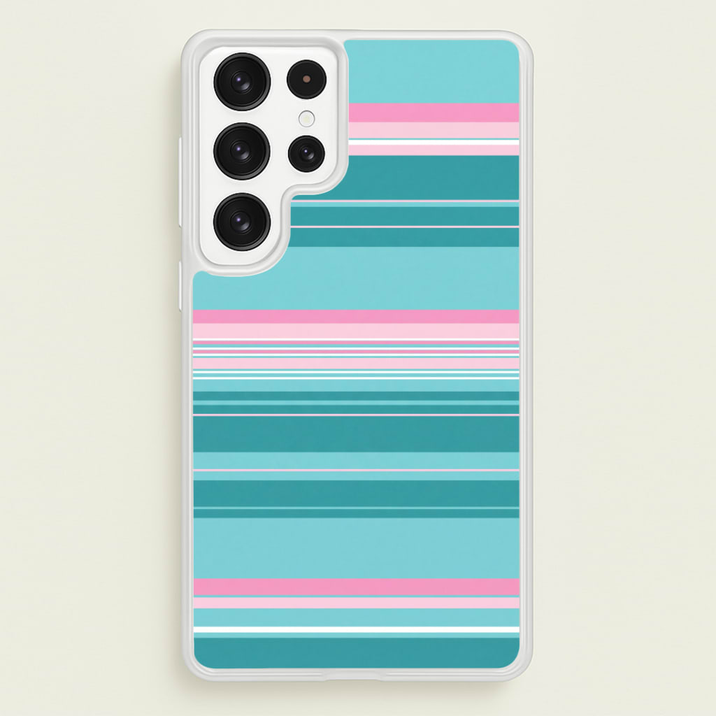 Candy Stripe Blush Phone Case
