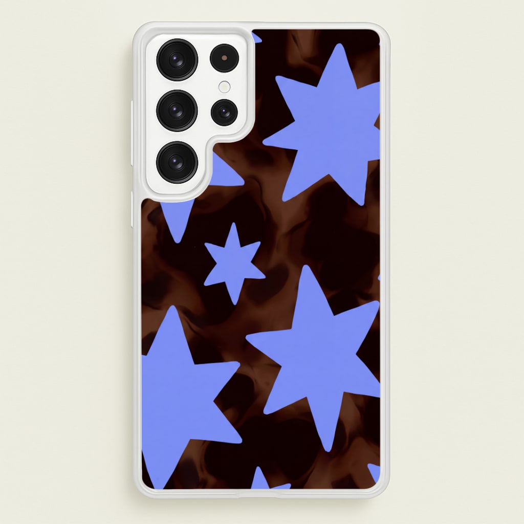 Tortoiseshell Star Scatter Phone Case