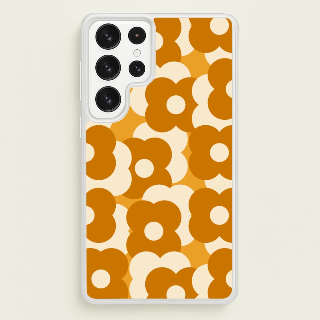 Retro Flower Pattern Phone Case