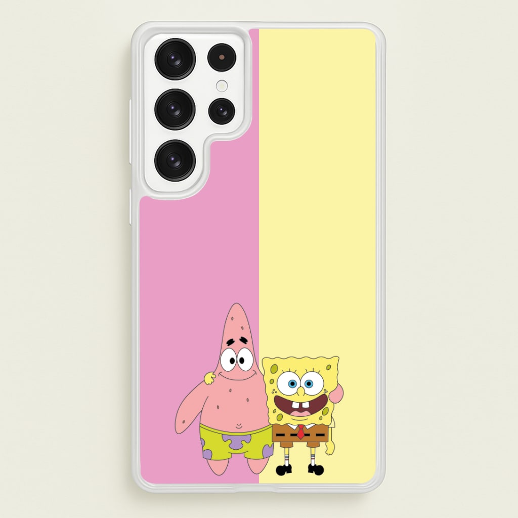 Patrick And Sponge Phone Case