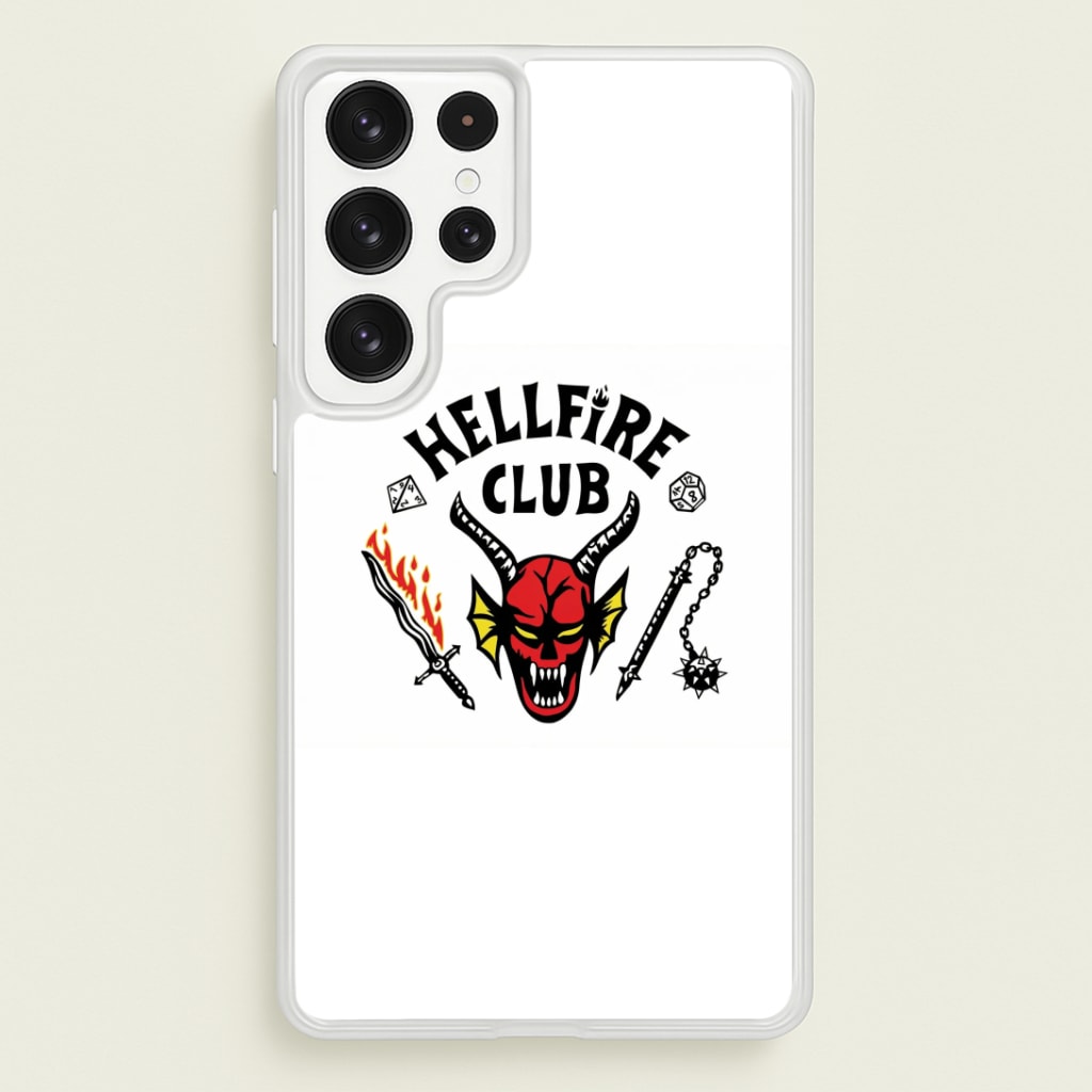 Hellfire Logo - White Phone Case