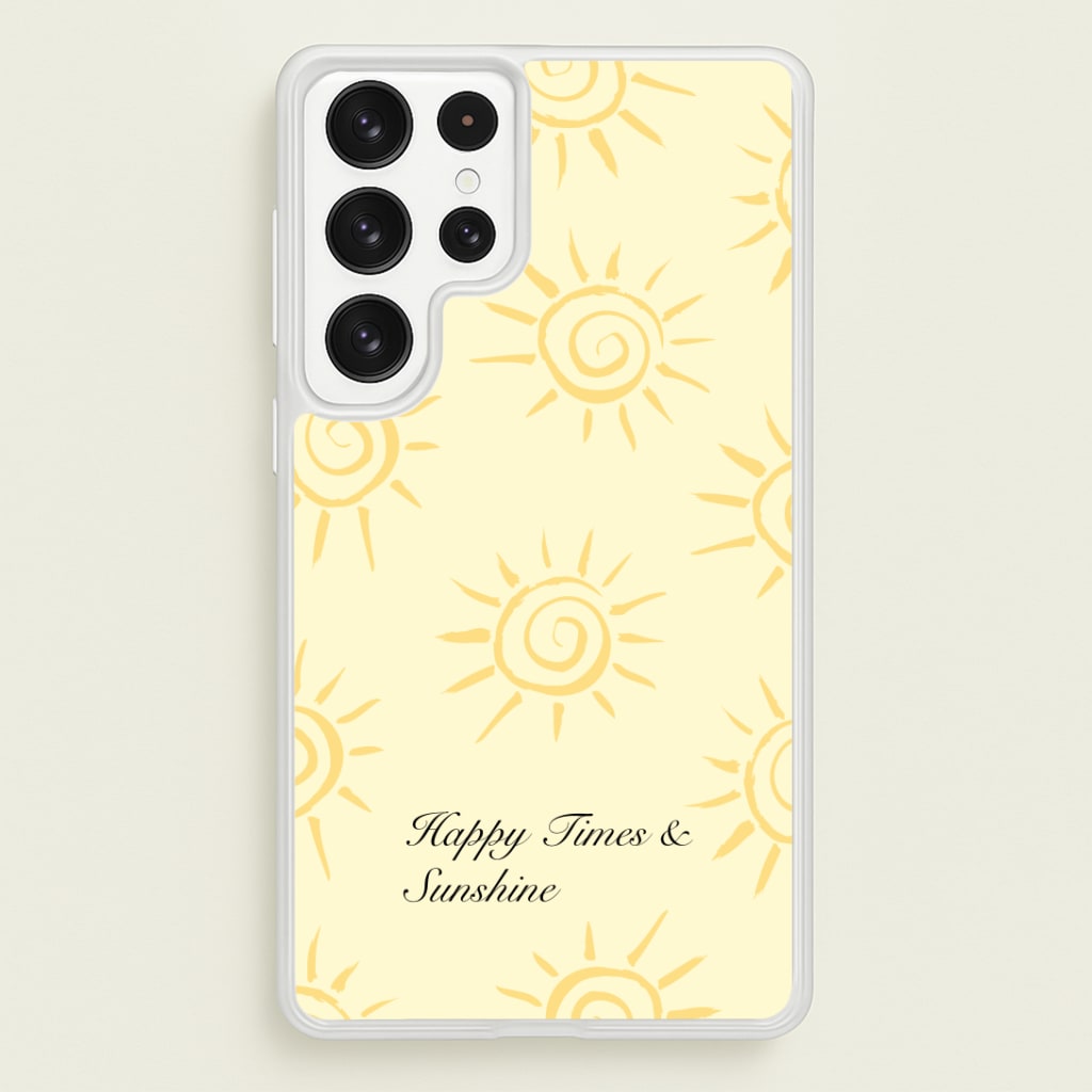 Happy Times And Sunshine Phone Case