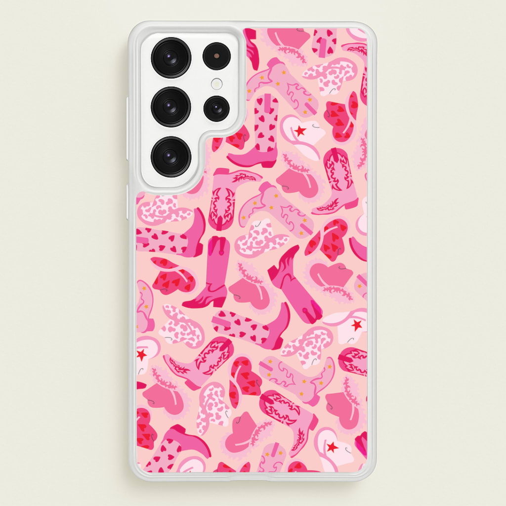 Cowboy Hats And Boots - Western Phone Case