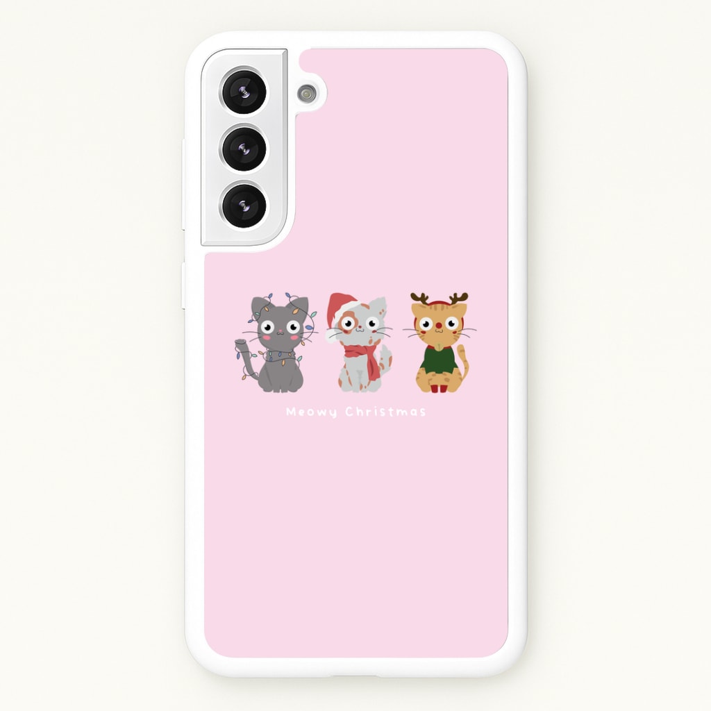 Meowy Christmas Phone Case