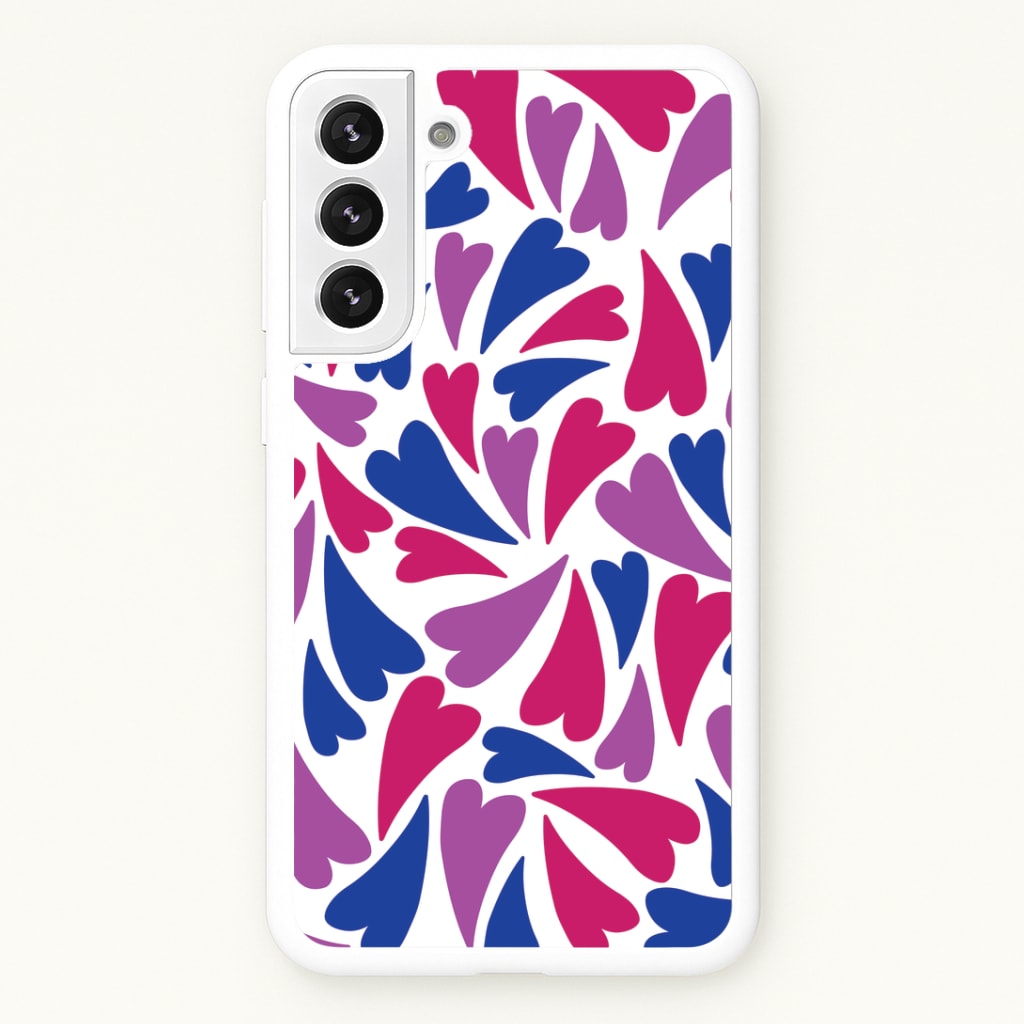 Bisexual Hearts - Pride Phone Case