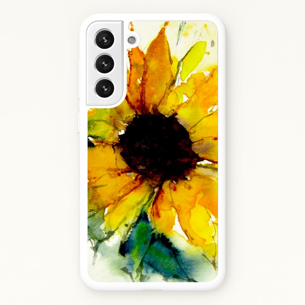 Watercolour Sunflower Phone Case