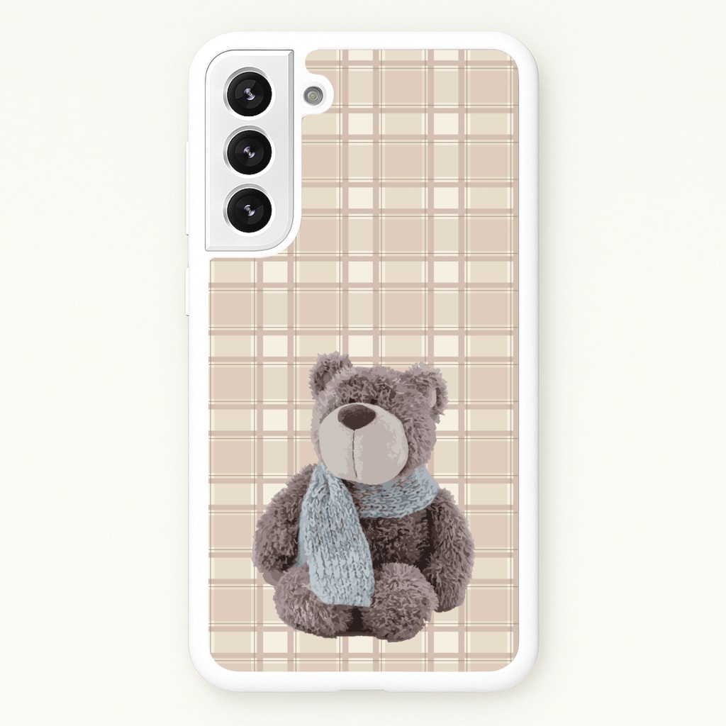 Tartan Teddy Bear Phone Case