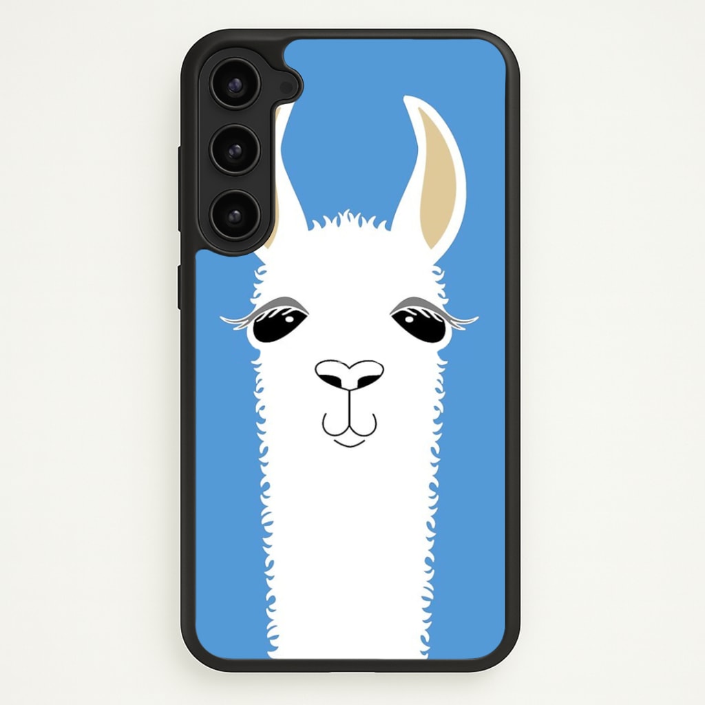 Llama Portrait Phone Case - Galaxy S23 / Standard