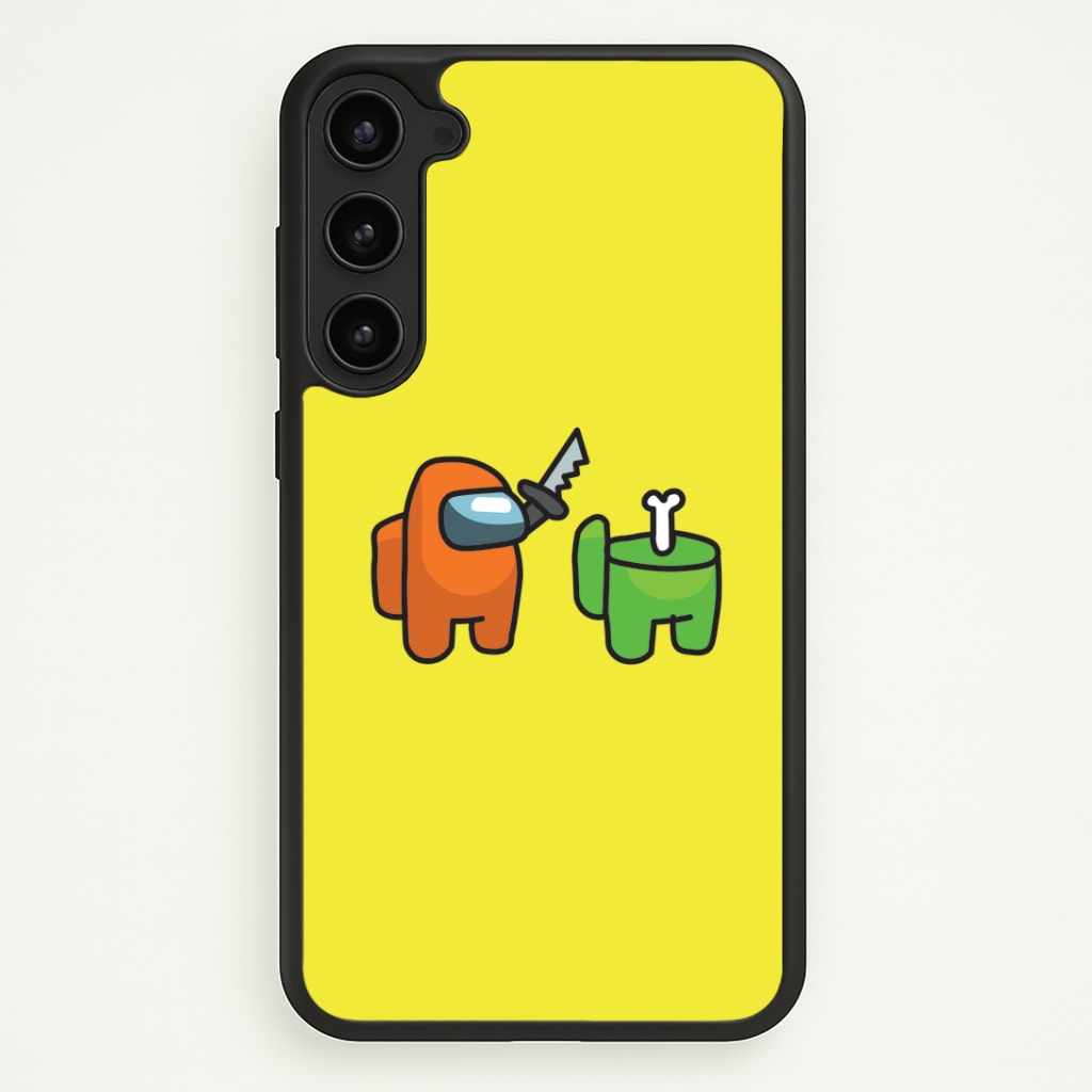 Among Gaming Killed Phone Case - Galaxy S23 Plus / Standard