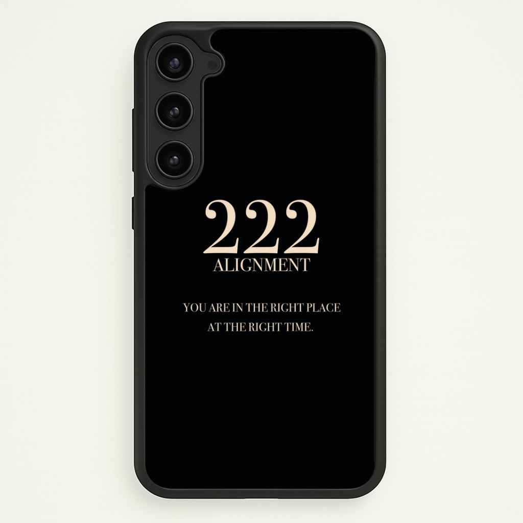 222 - Angel Numbers Phone Case - Galaxy S23 Plus / Standard