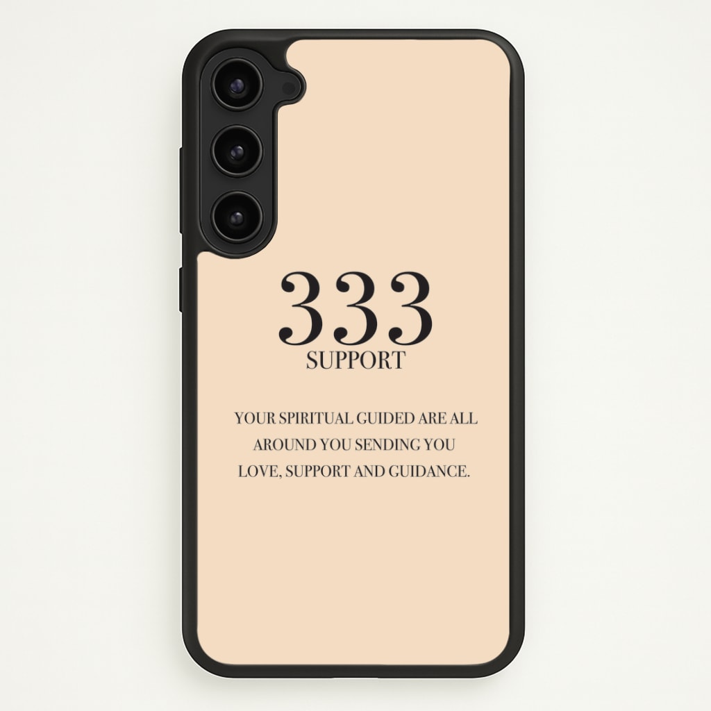 333 - Angel Numbers Phone Case - Galaxy S23 / Standard