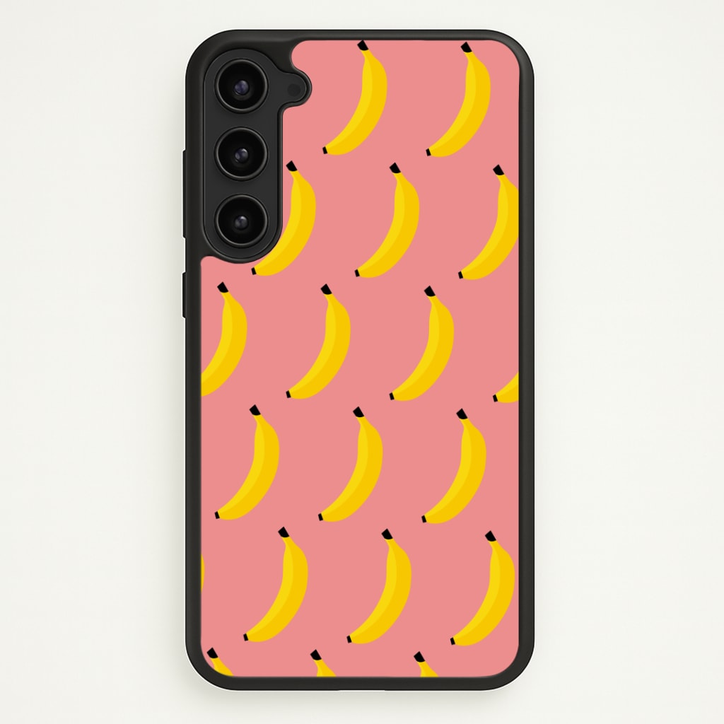 Banana Pattern Phone Case - Galaxy S23 / Standard