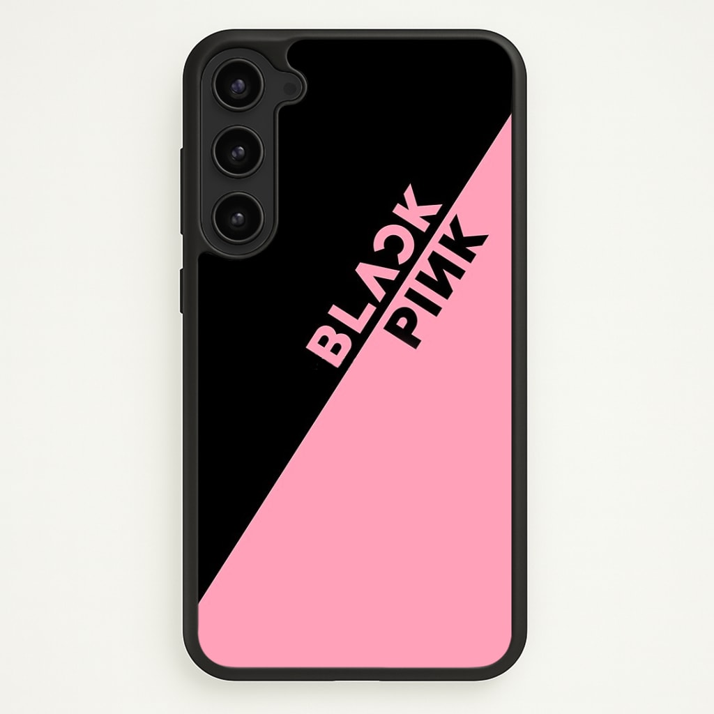 Diagonal Girl K-Pop Band Logo Phone Case - Galaxy S23 Plus / Standard