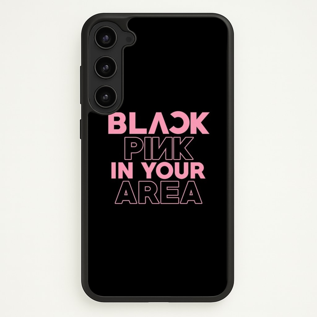 Girl K-Pop Band In Your Area - Black Phone Case - Galaxy S23 / Standard
