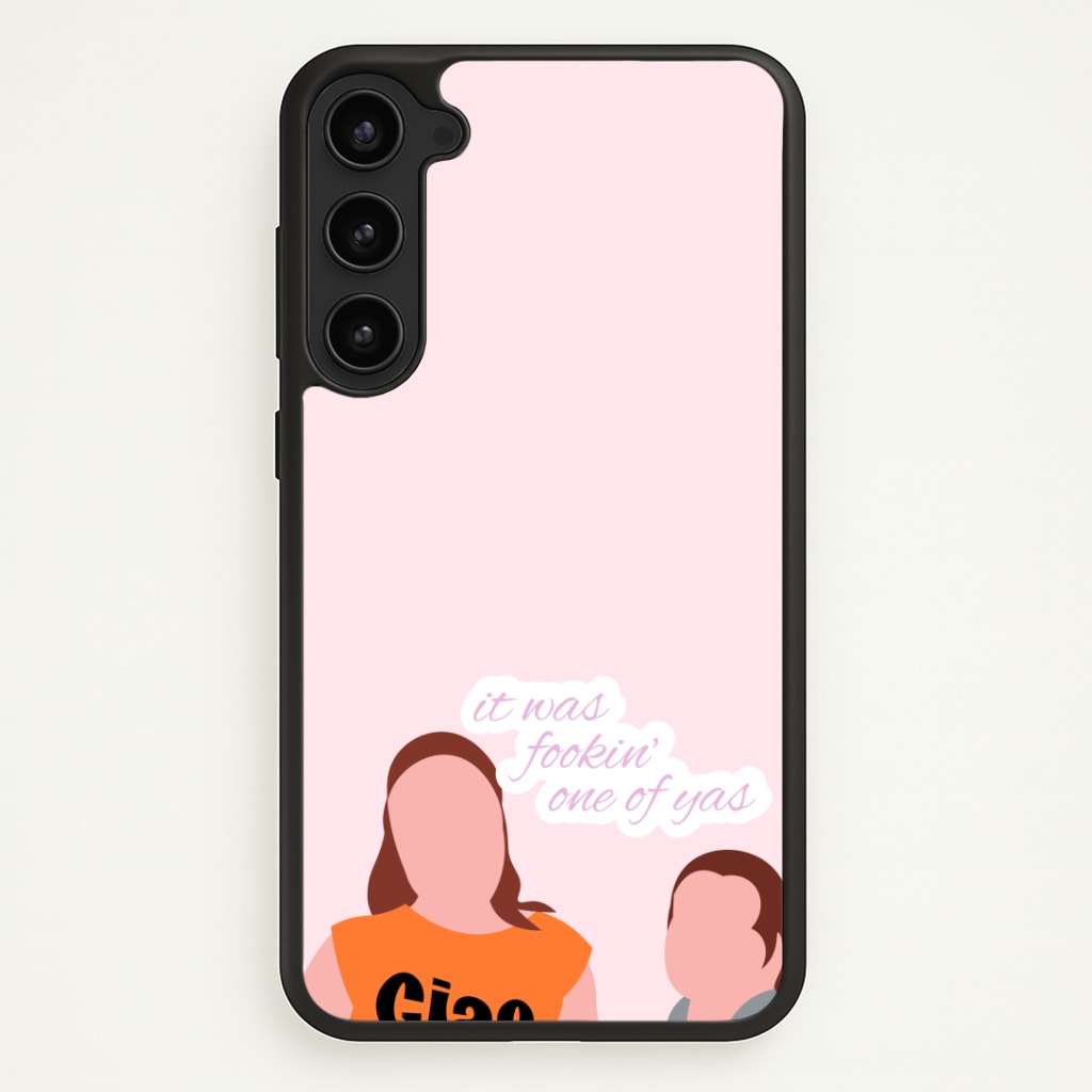 It Was Fookin' One Of Yas - British Pop Culture Phone Case - Galaxy S23 Plus / Standard