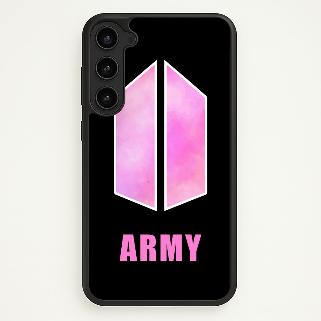 BTS Army Pink - K Pop Phone Case - Galaxy S23 Plus / Standard