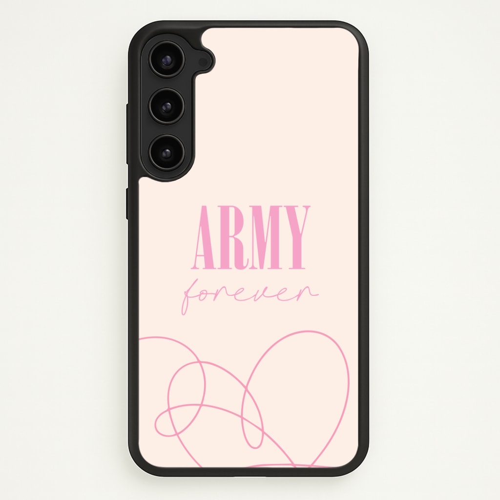 Army Forever Pink Phone Case - Galaxy S23 Plus / Standard