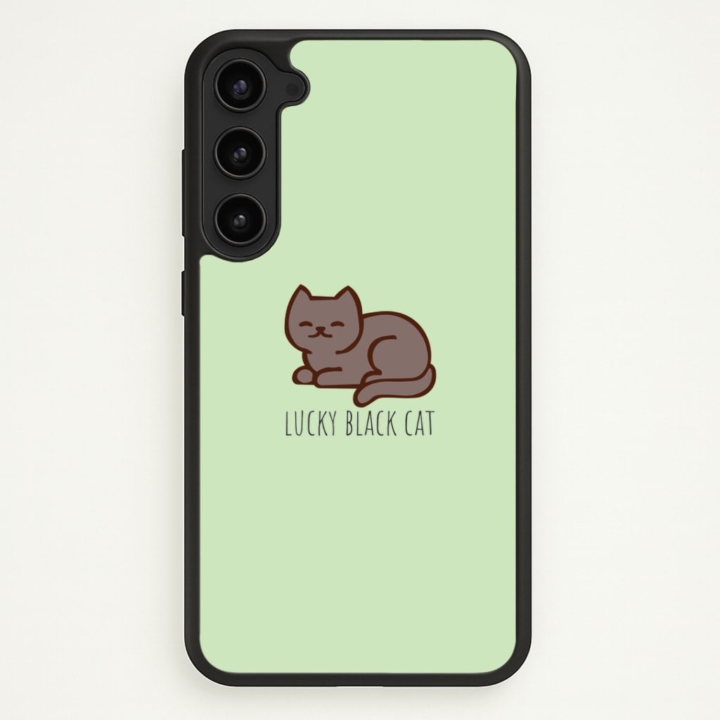 Lucky Black Cat - Cats Phone Case - Galaxy S23 Plus / Standard