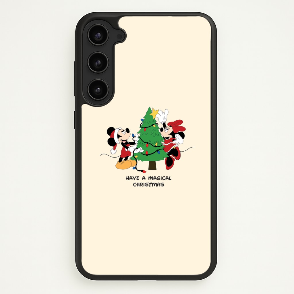 Festive Fairytale Mice - Christmas Phone Case - Galaxy S23 / Standard