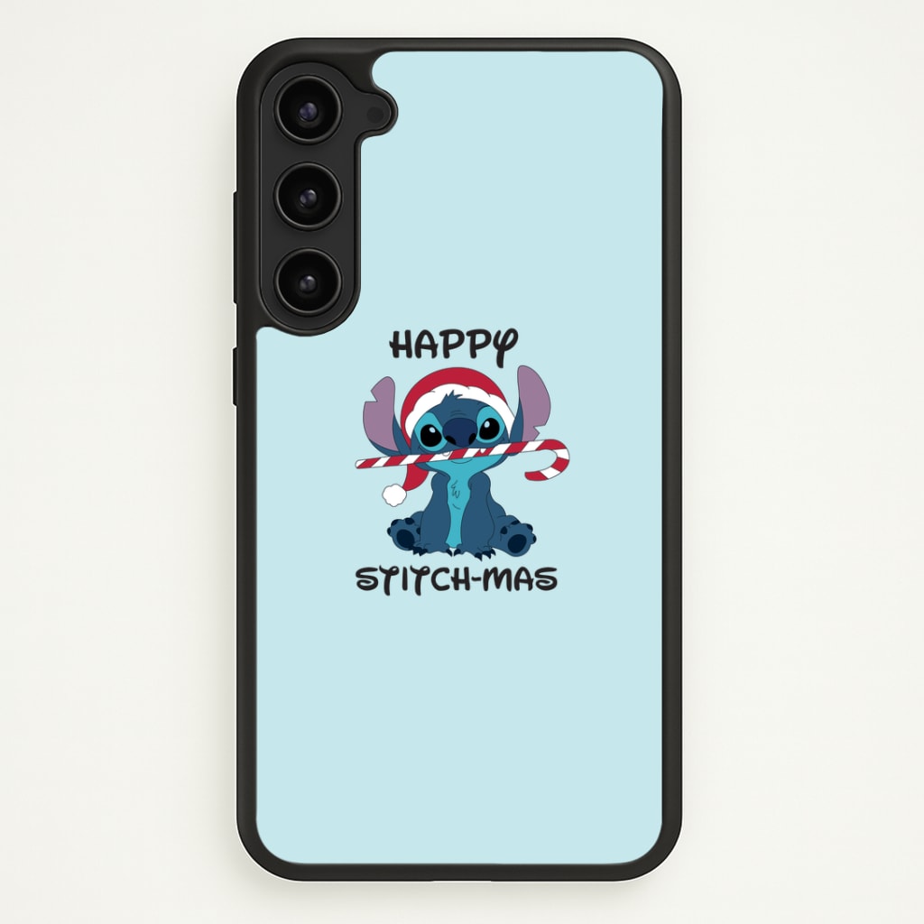 Happy Blue Alienmas - Christmas Phone Case - Galaxy S23 / Standard