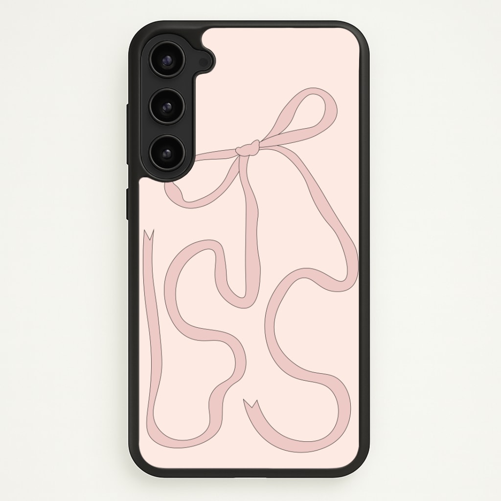 Pink Ribbon Phone Case - Galaxy S23 Plus / Standard
