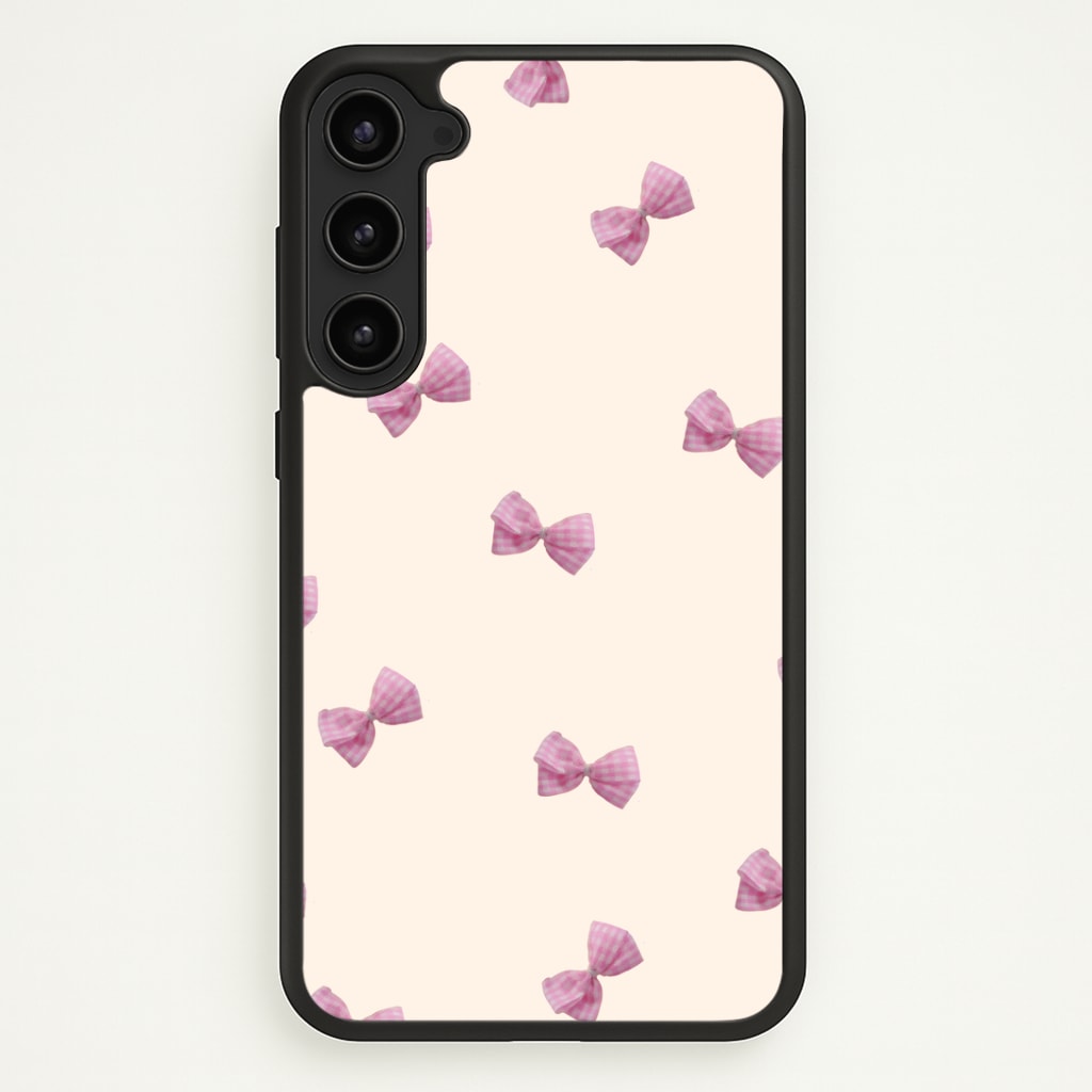 Pink Coquette Bows Phone Case - Galaxy S23 / Standard
