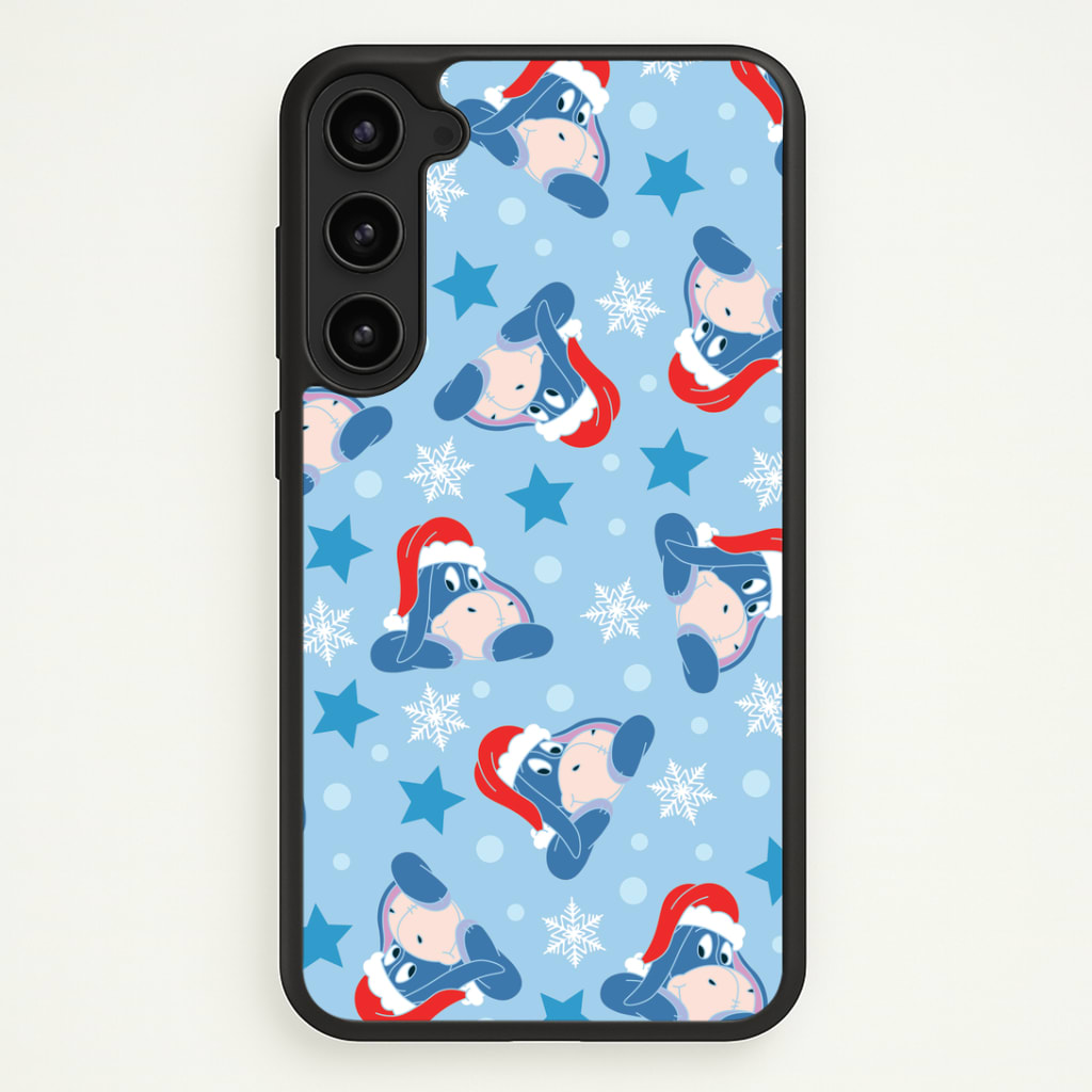 Cartoon Donkey Stars Pattern Phone Case - Galaxy S23 / Standard