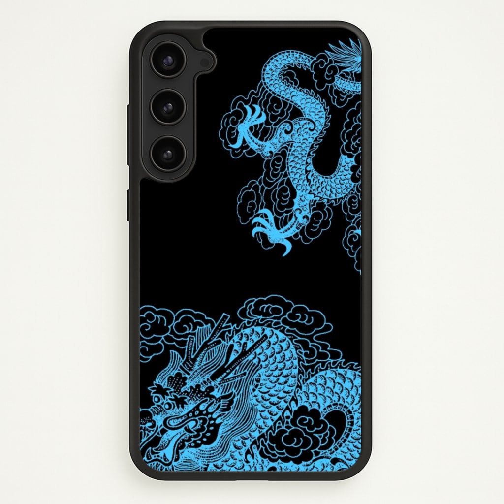 Blue Dragon Phone Case - Galaxy S23 / Standard