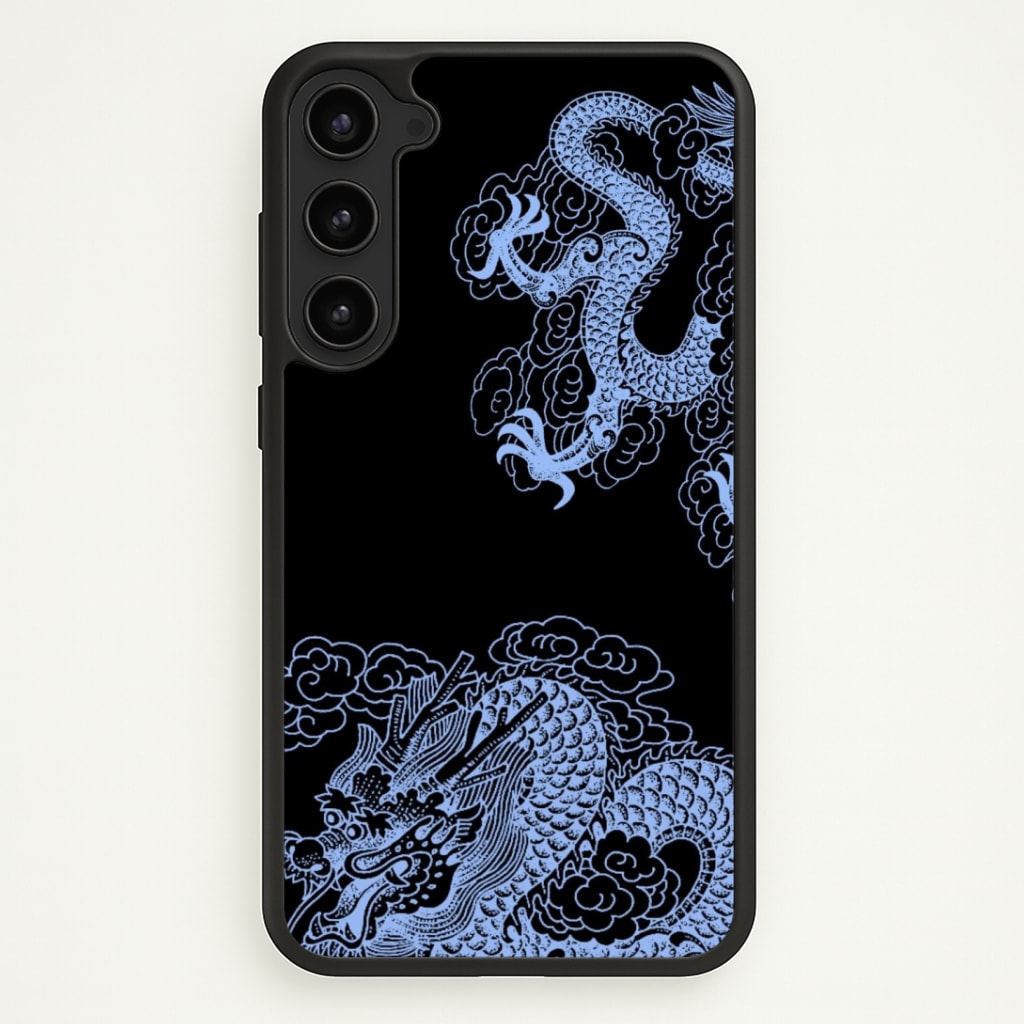Blue Dragon Phone Case - Galaxy S23 Plus / Standard