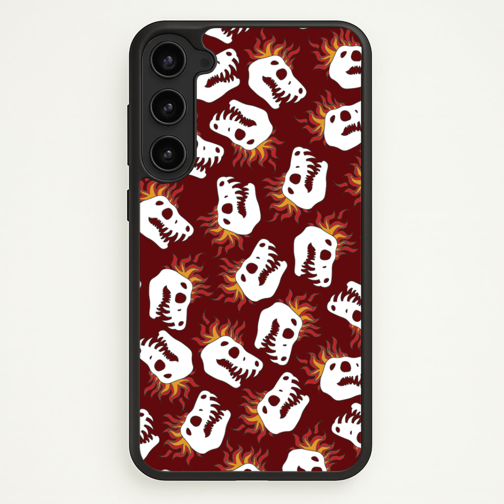 Bone Pattern - Dinosaurs Phone Case - Galaxy S23 Plus / Standard