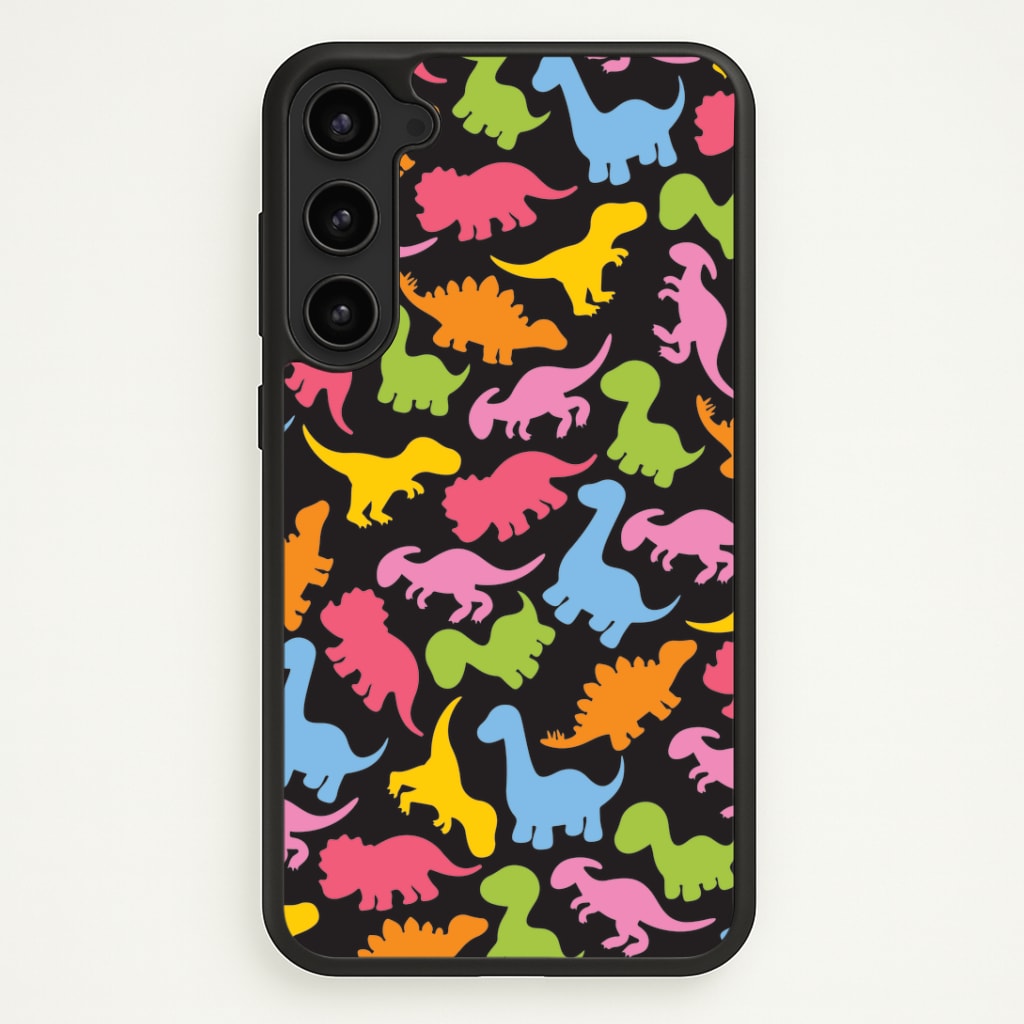 Dinosaurs Collage - Dinosaurs Phone Case - Galaxy S23 Plus / Standard