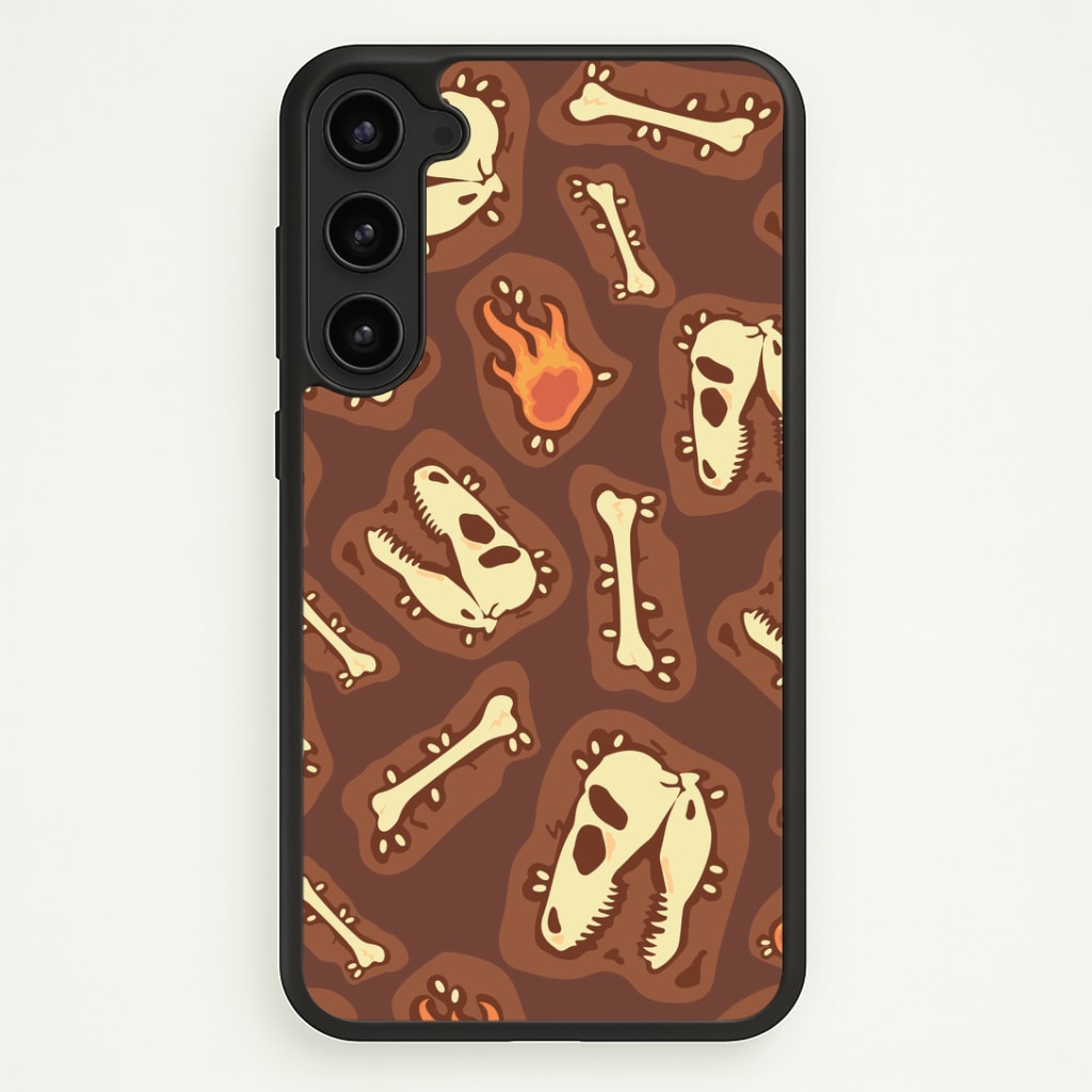 Bones And Skulls - Dinosaurs Phone Case - Galaxy S23 Plus / Standard
