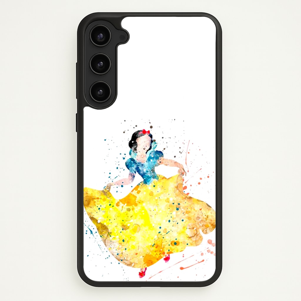 Watercolour Snow White Fairytale Phone Case - Galaxy S23 / Standard