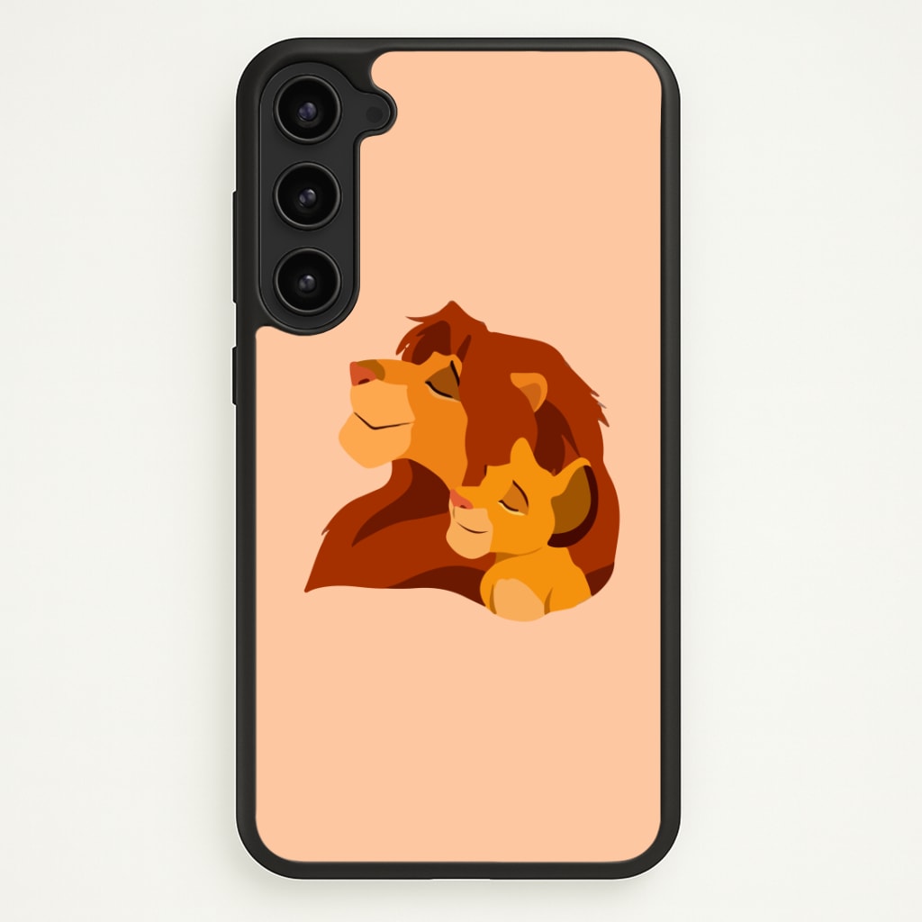 King Lion And Cub Phone Case - Galaxy S23 Plus / Standard